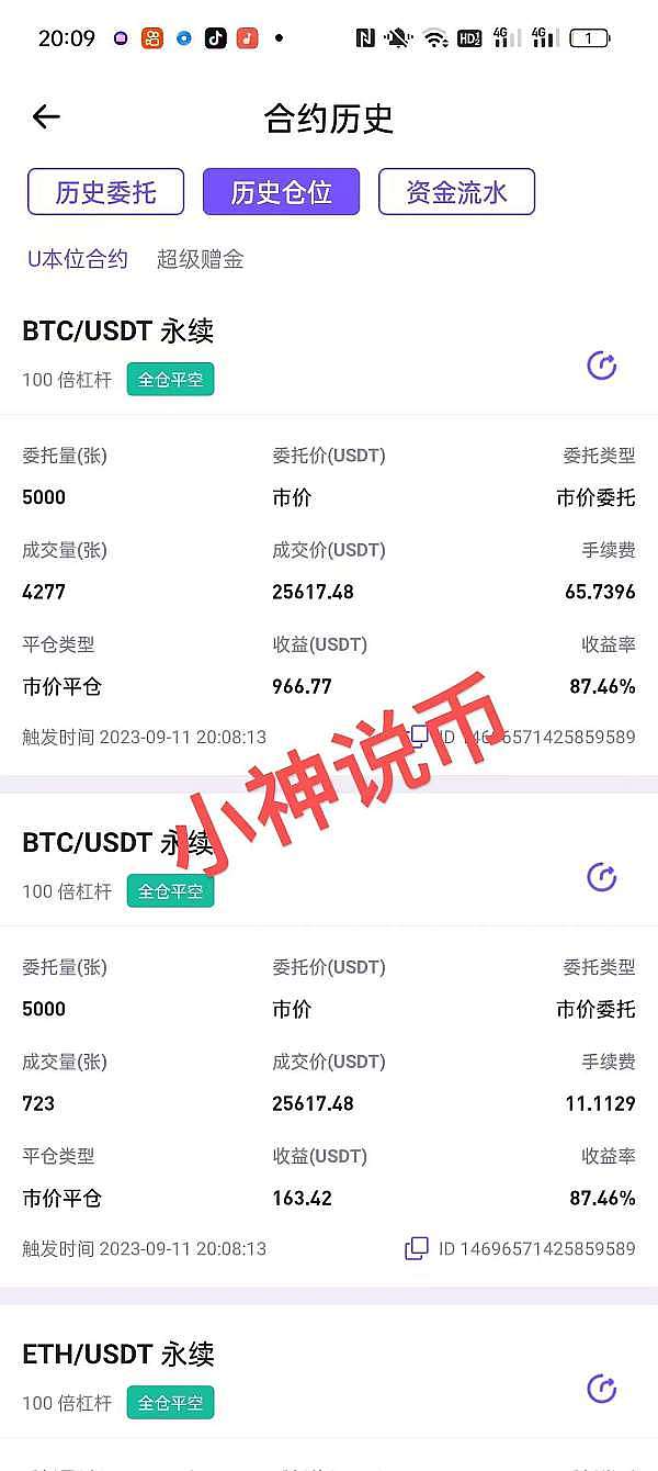 以太坊空单精准出击！40点收益轻松落袋